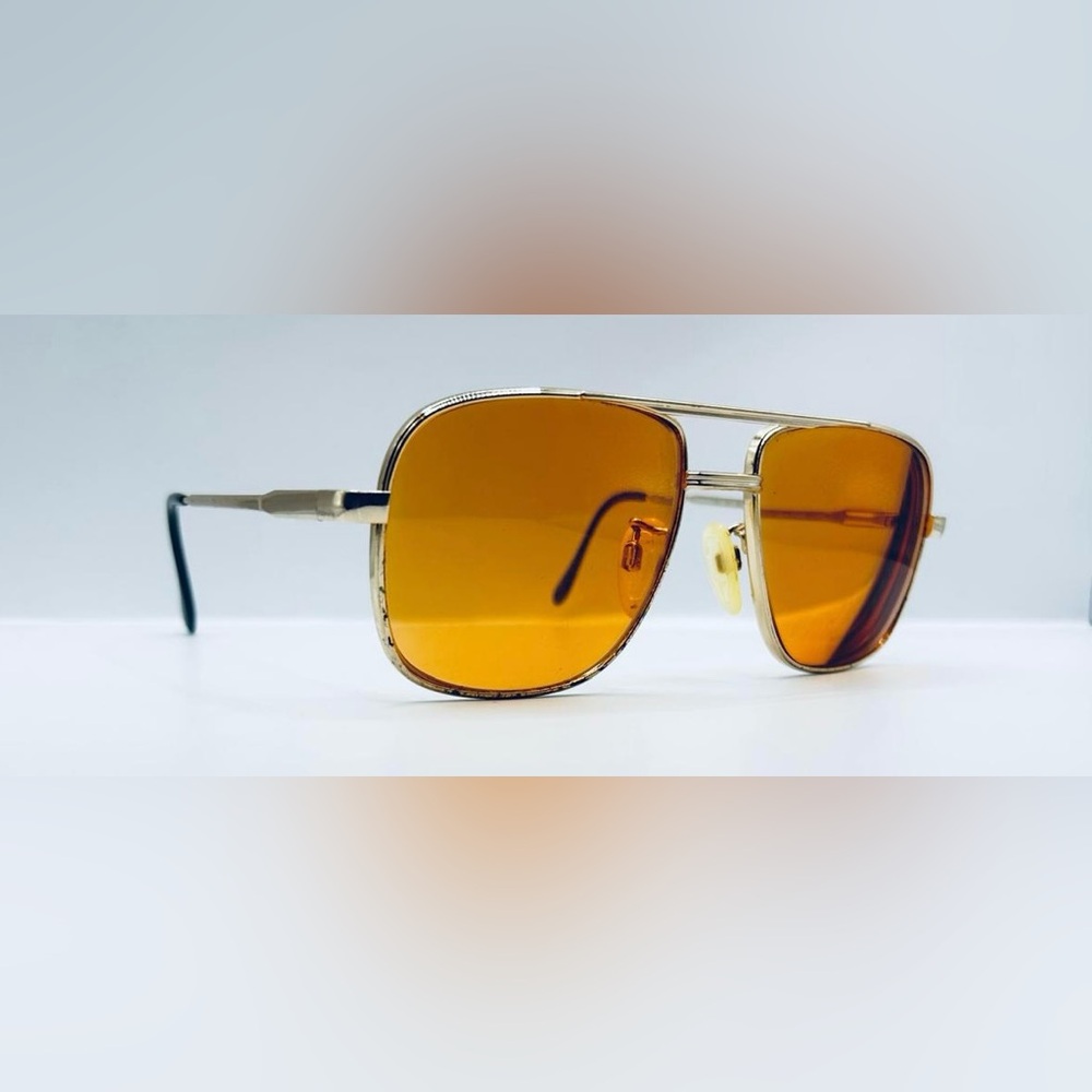 Vintage Creative Optics Champion 606 Gold Pilot Sunglasses Frames Only